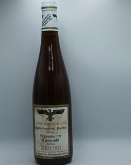 1971 Staatsweingut Bergstraße, Riesling, Auslese, fruchtig