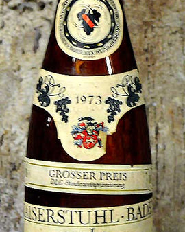1973 Weingut Bercher, Königschaffhausener Dalenberg, Baden, Gewürztraminer,Spätlese